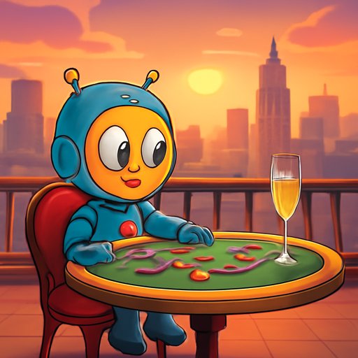 cb6 Reactoonz Sci-Fi Character